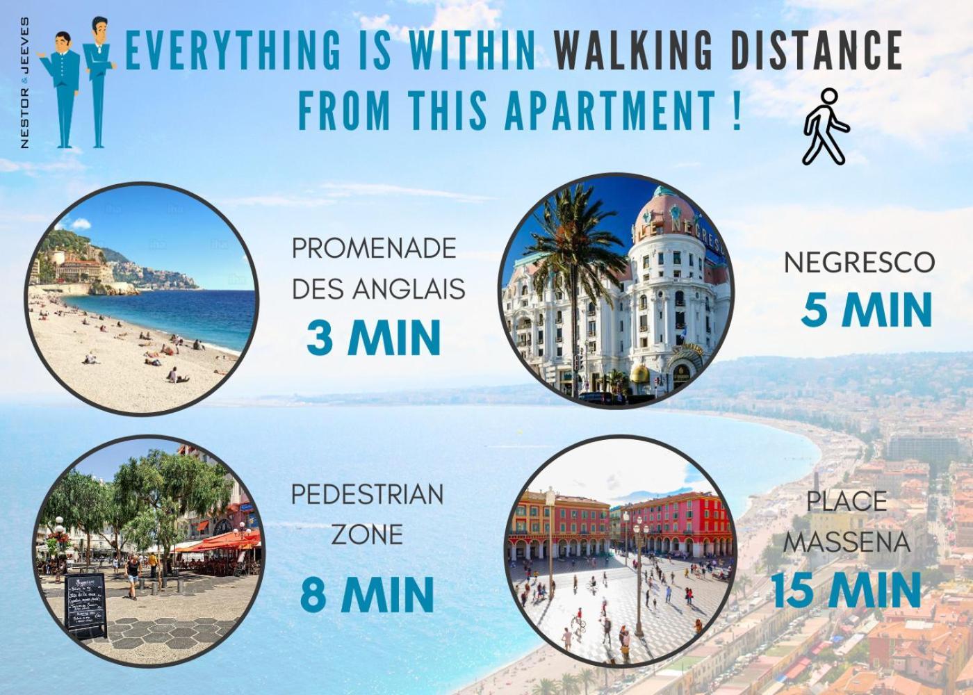 Appartamento Nestor&jeeves - Vague Azur - Balcony - Nizza